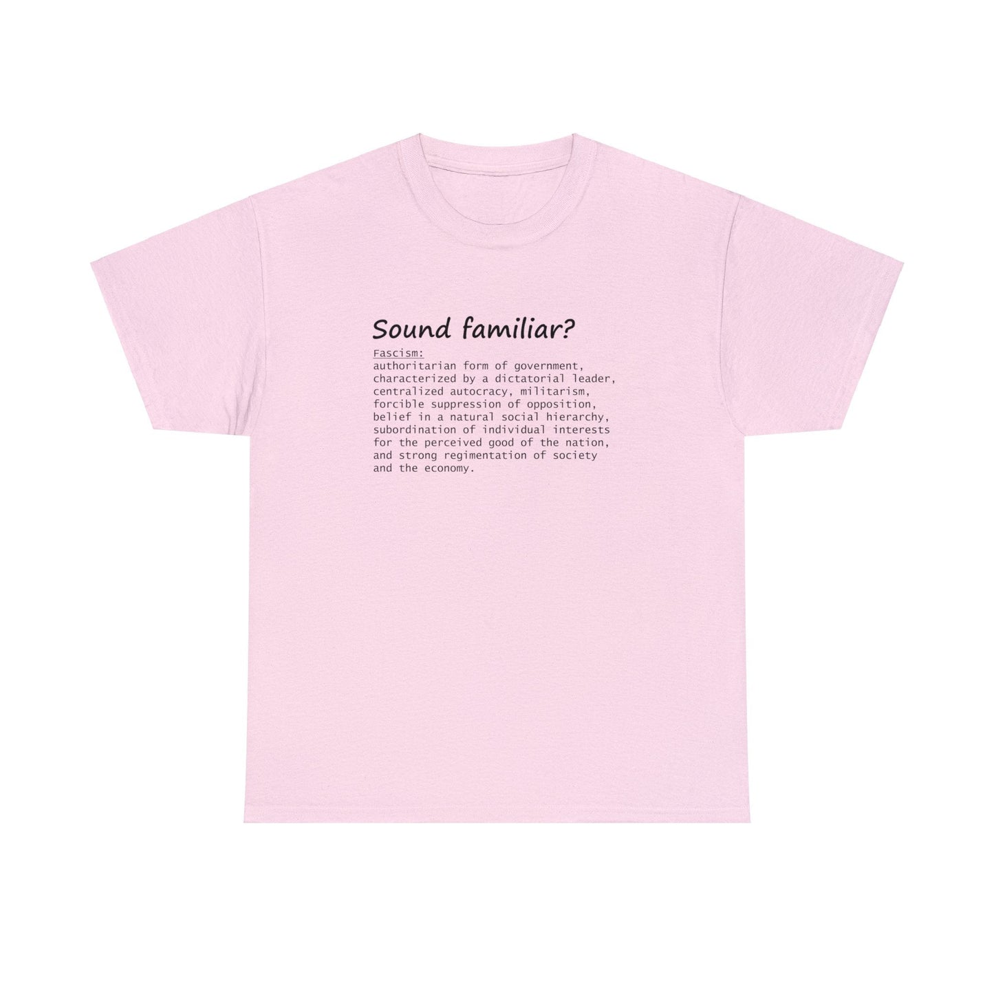 Political Unisex Heavy Cotton Tee - Available up to 5XL - Unchained Creation