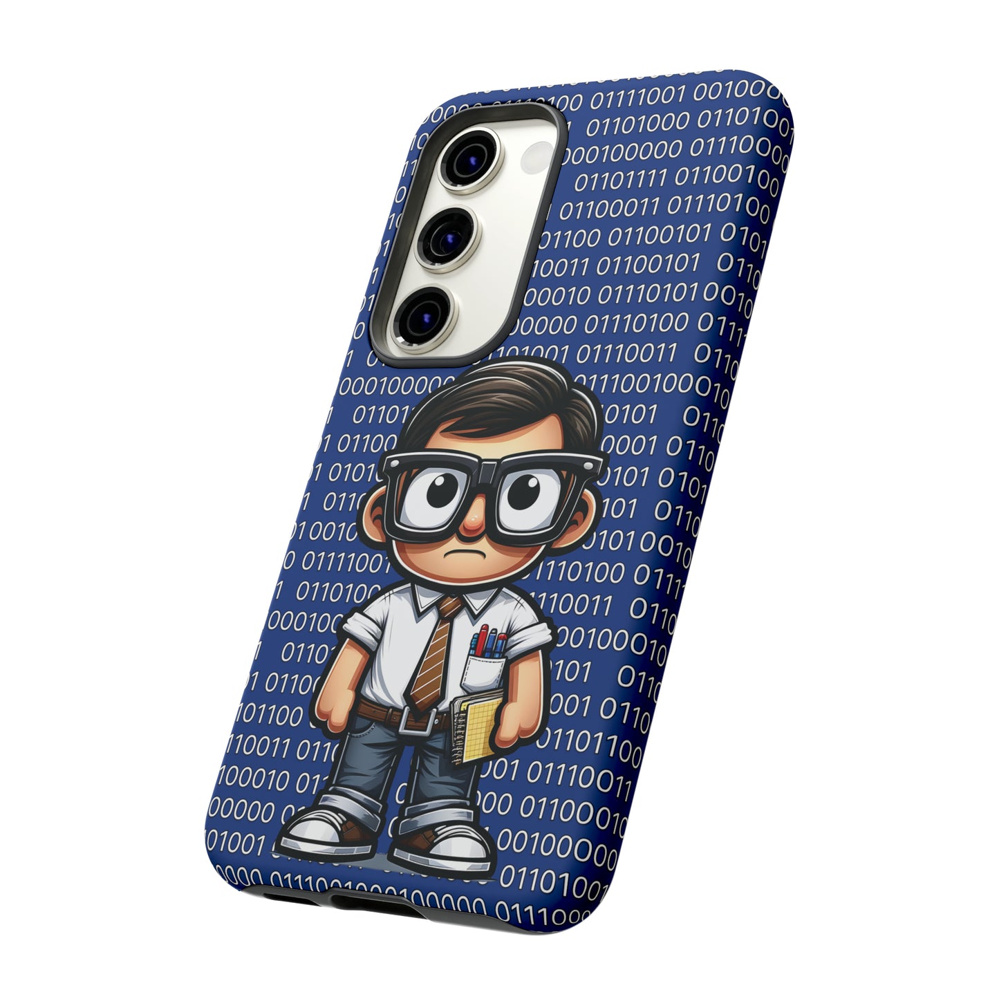 Nerd Binary - Blue Tough Cases