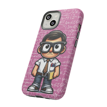 Nerd Math Equations - Pink Tough Cases