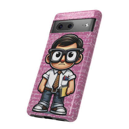 Nerd Math Equations - Pink Tough Cases