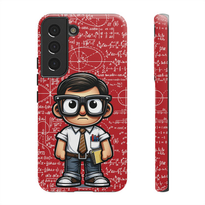 Nerd Math Equations - Red Tough Cases