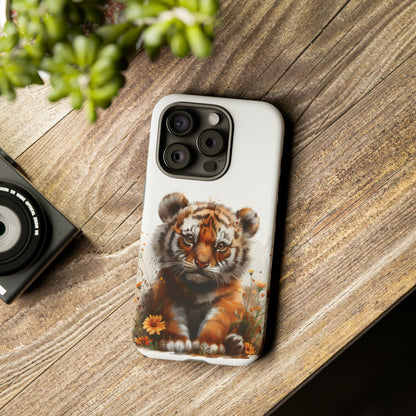 Adorable Tiger Cub - Tough Cases