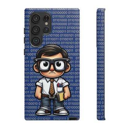 Nerd Binary - Blue Tough Cases