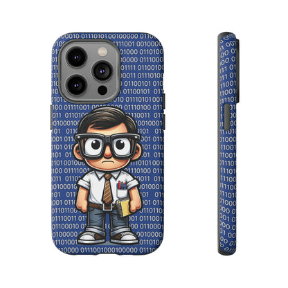 Nerd Binary - Blue Tough Cases