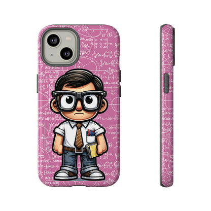 Nerd Math Equations - Pink Tough Cases