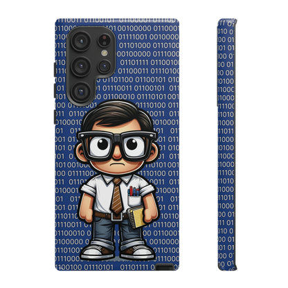 Nerd Binary - Blue Tough Cases