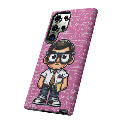 Nerd Math Equations - Pink Tough Cases