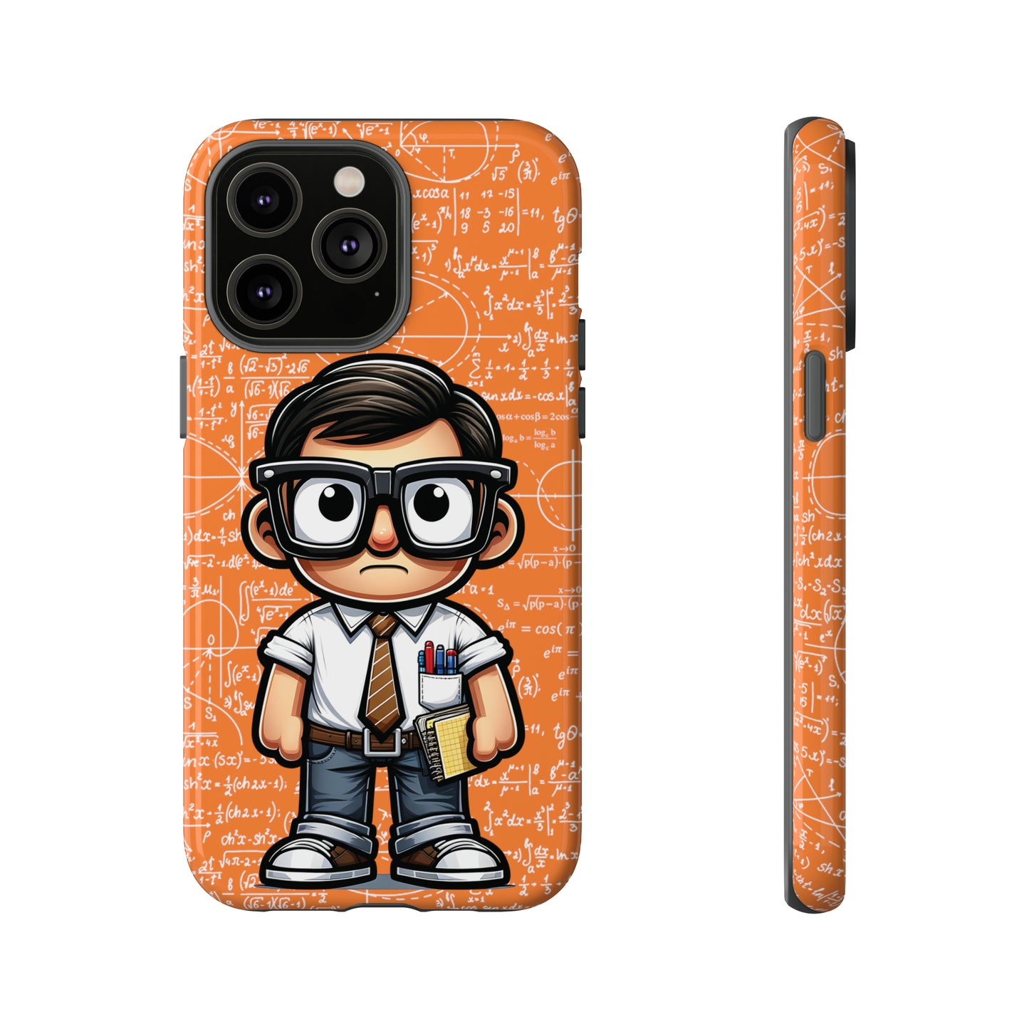 Nerd Math Equations - Orange Tough Cases