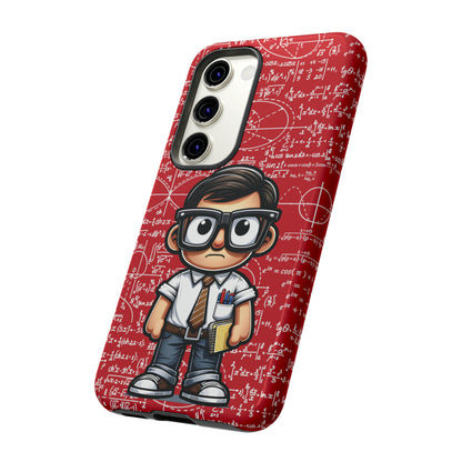 Nerd Math Equations - Red Tough Cases