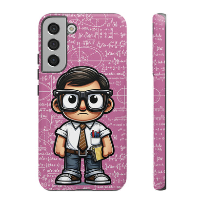 Nerd Math Equations - Pink Tough Cases