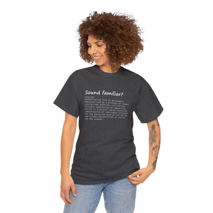 Political Unisex Heavy Cotton Tee - Available up to 5XL - Unchained Creation