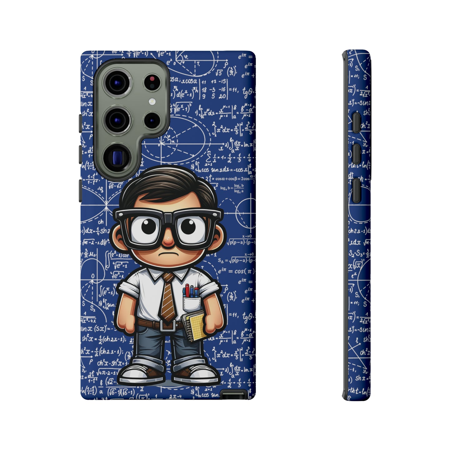 Nerd Math Equations - Blue Tough Cases