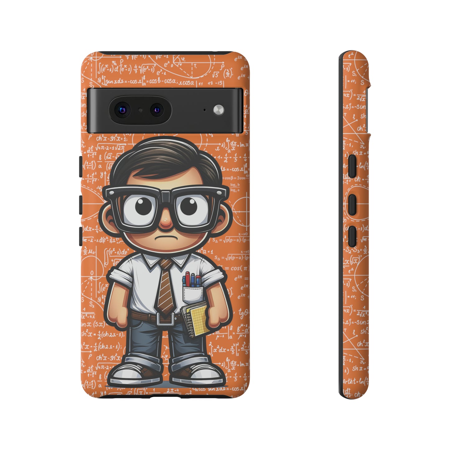 Nerd Math Equations - Orange Tough Cases