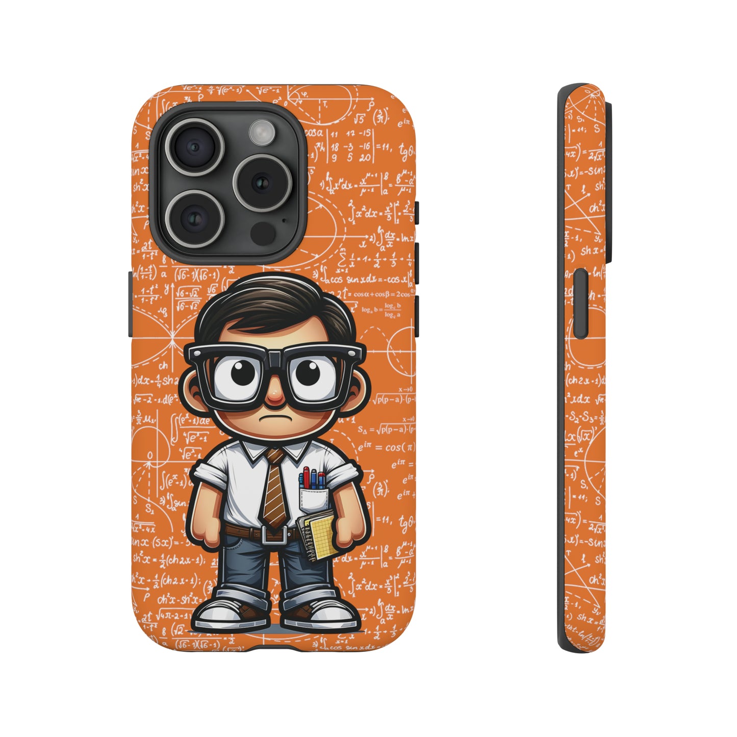 Nerd Math Equations - Orange Tough Cases