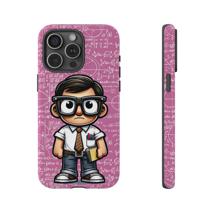 Nerd Math Equations - Pink Tough Cases