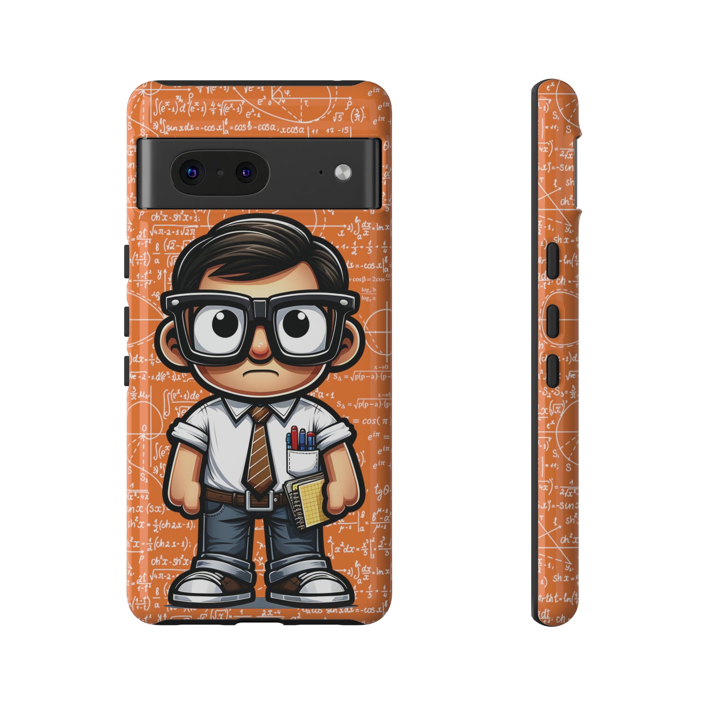 Nerd Math Equations - Orange Tough Cases