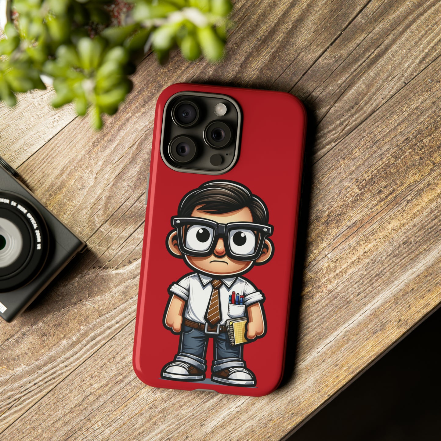 Nerd - Red Tough Cases