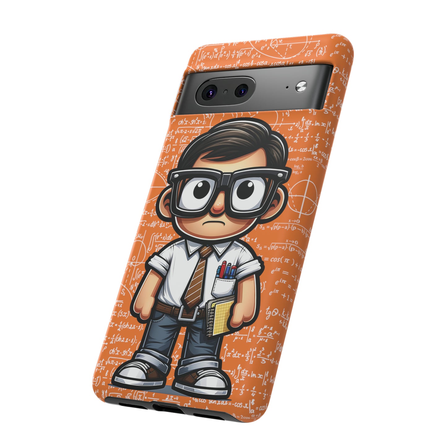 Nerd Math Equations - Orange Tough Cases