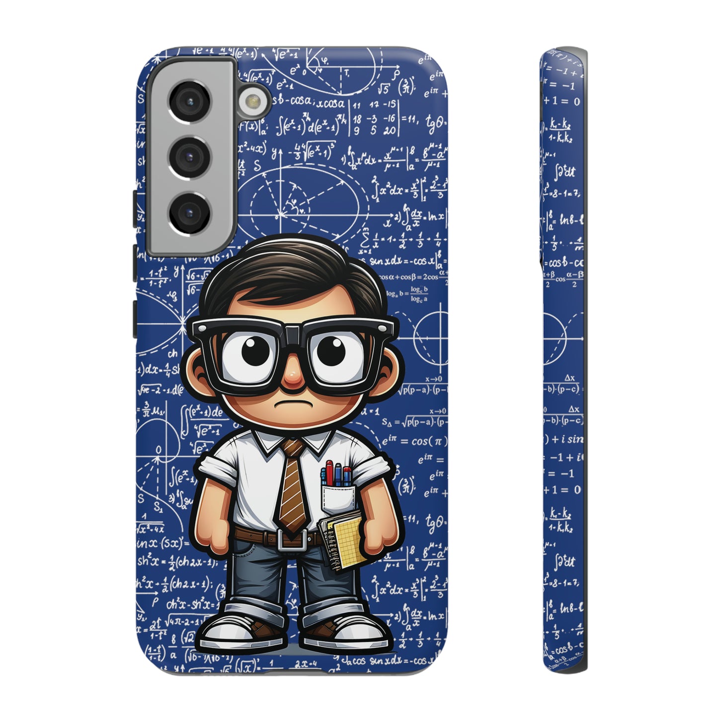 Nerd Math Equations - Blue Tough Cases