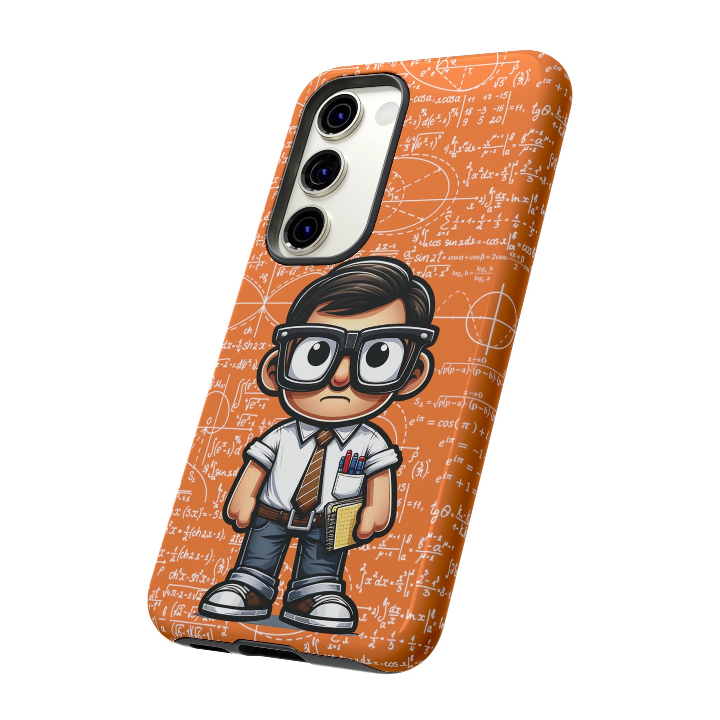 Nerd Math Equations - Orange Tough Cases