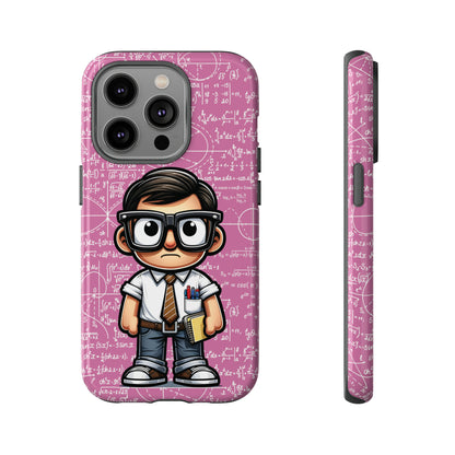 Nerd Math Equations - Pink Tough Cases