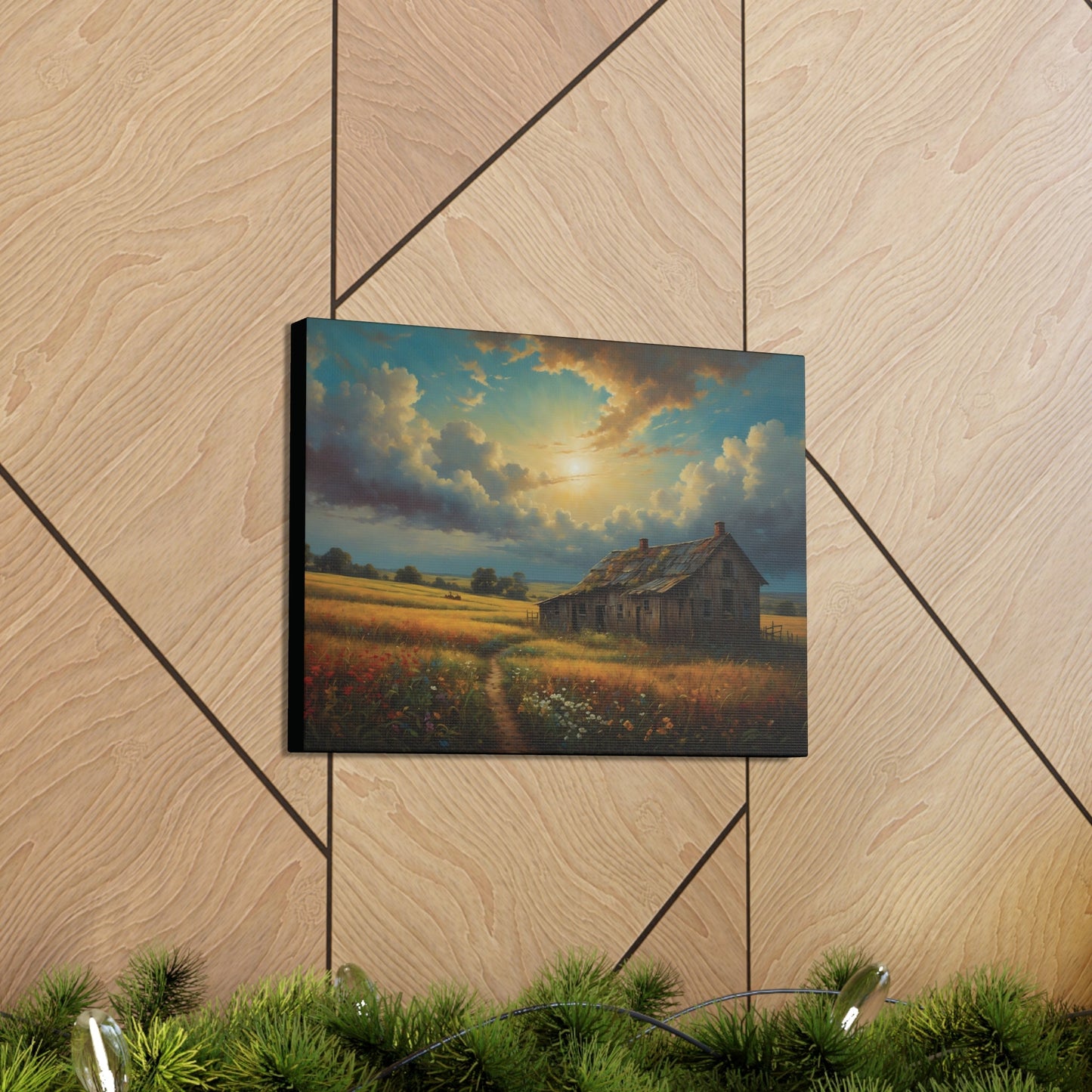 Old House - Artistic Canvas Print - Unchained Creation