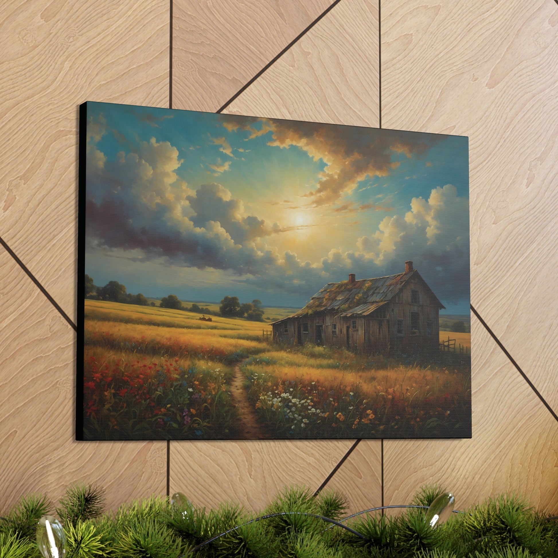 Old House - Artistic Canvas Print - Unchained Creation