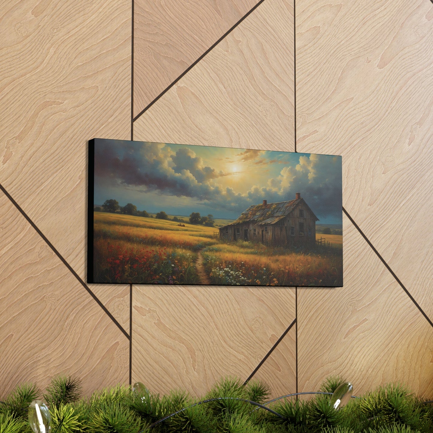 Old House - Artistic Canvas Print - Unchained Creation