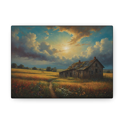 Old House - Artistic Canvas Print - Unchained Creation