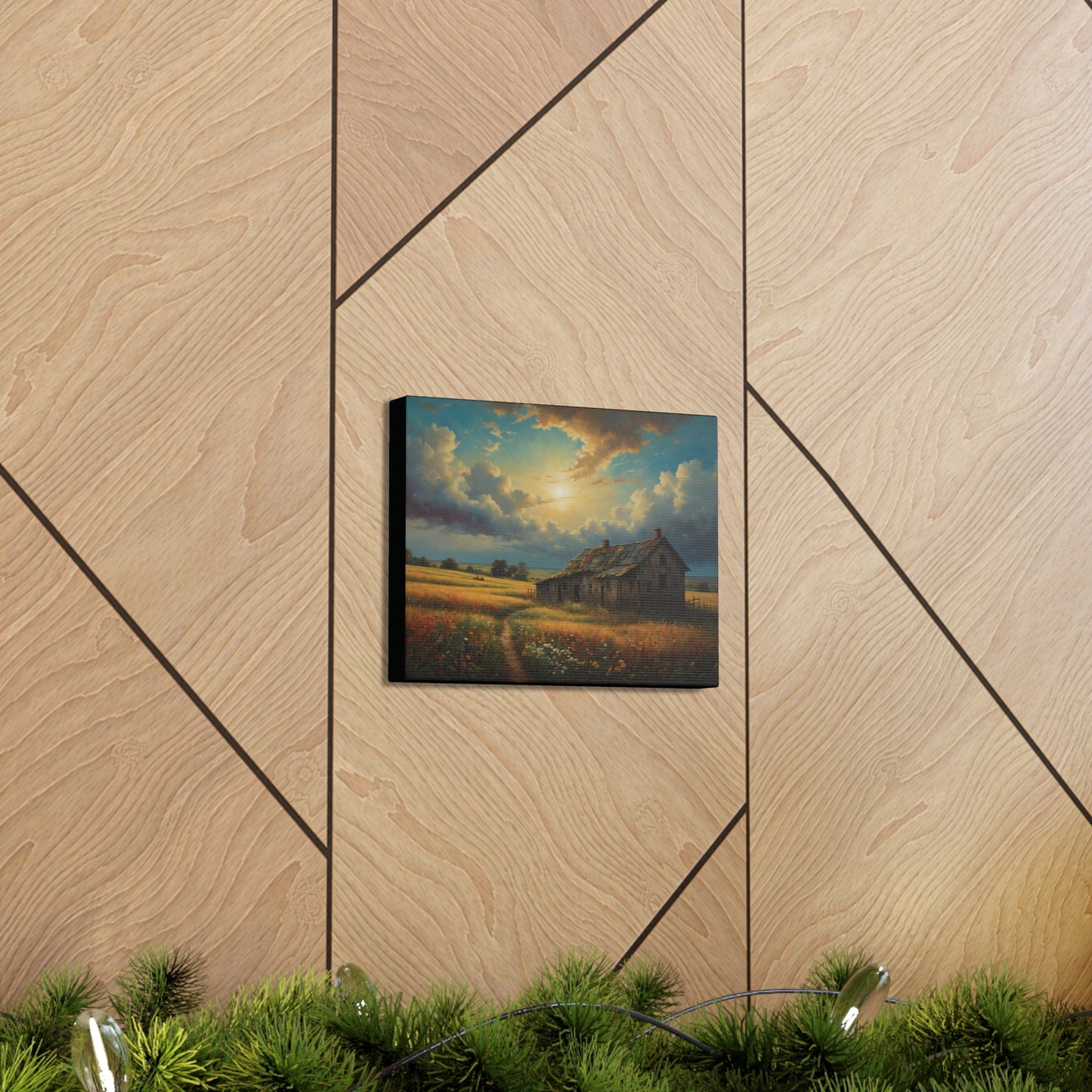 Old House - Artistic Canvas Print - Unchained Creation