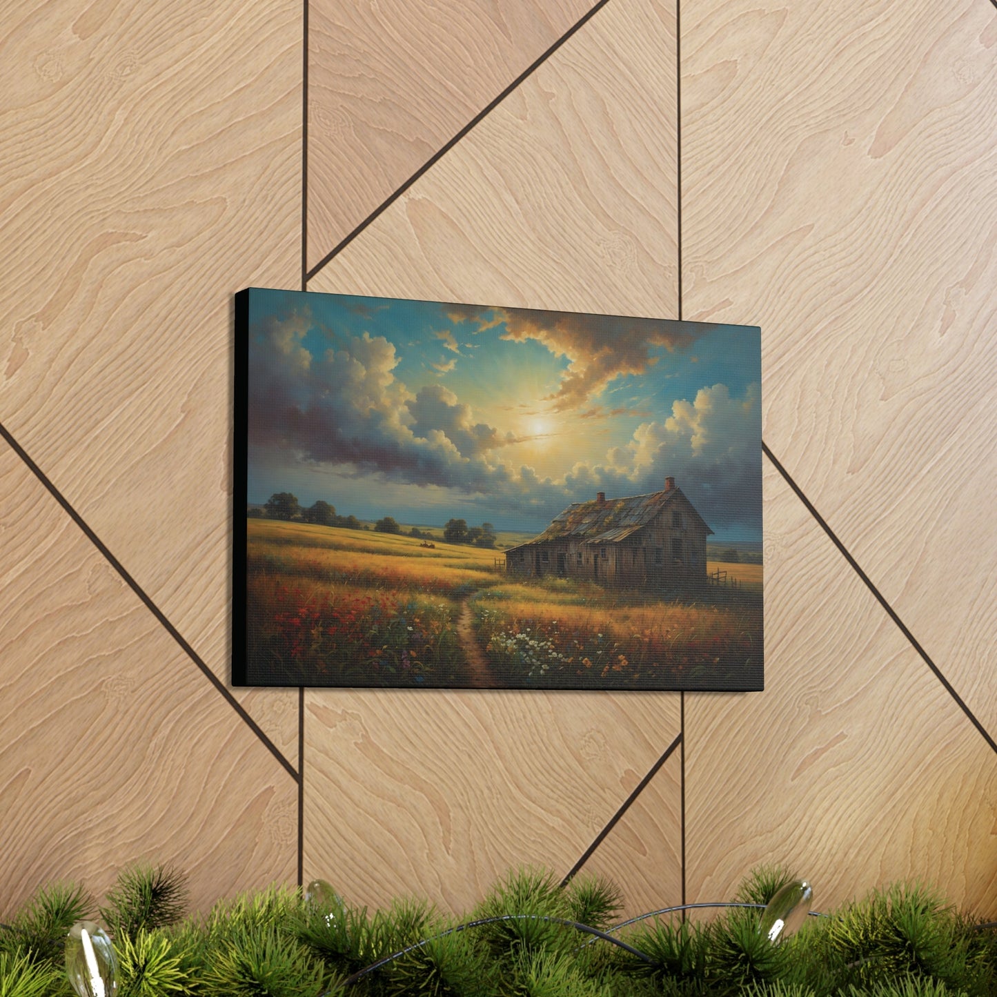 Old House - Artistic Canvas Print - Unchained Creation