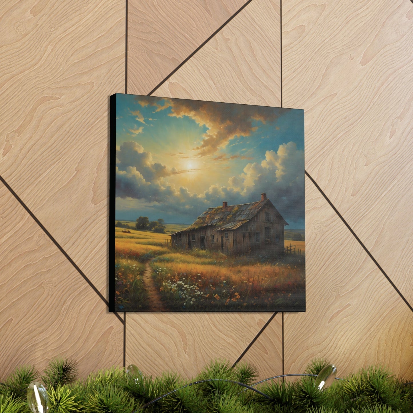 Old House - Artistic Canvas Print - Unchained Creation