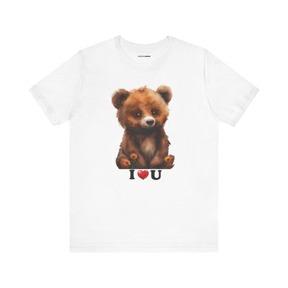 "I love you Bear" T-Shirt - Bella and Canvas - Unchained Creation