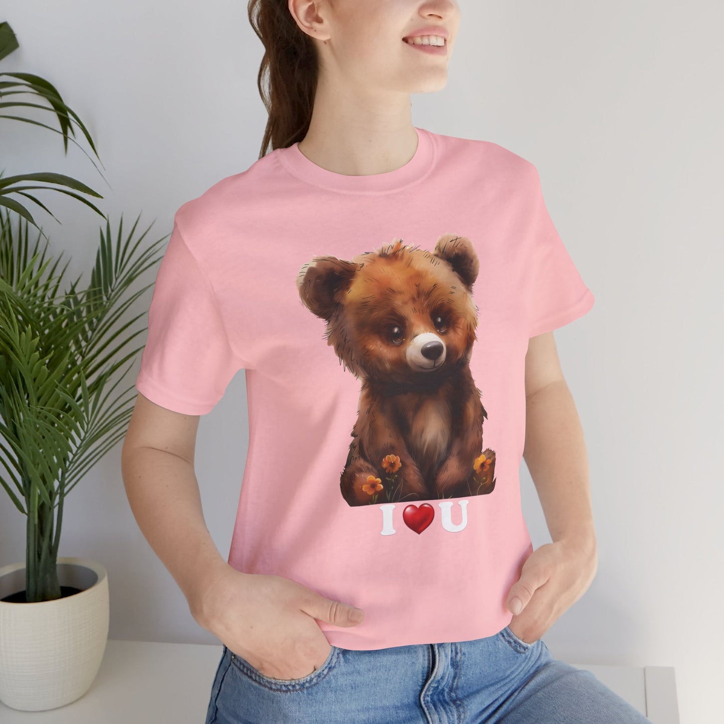 "I love you Bear" T-Shirt - Bella and Canvas - Unchained Creation