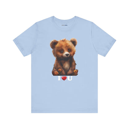 "I love you Bear" T-Shirt - Bella and Canvas - Unchained Creation