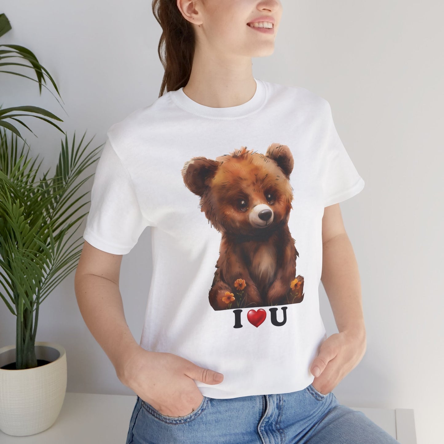 "I love you Bear" T-Shirt - Bella and Canvas - Unchained Creation