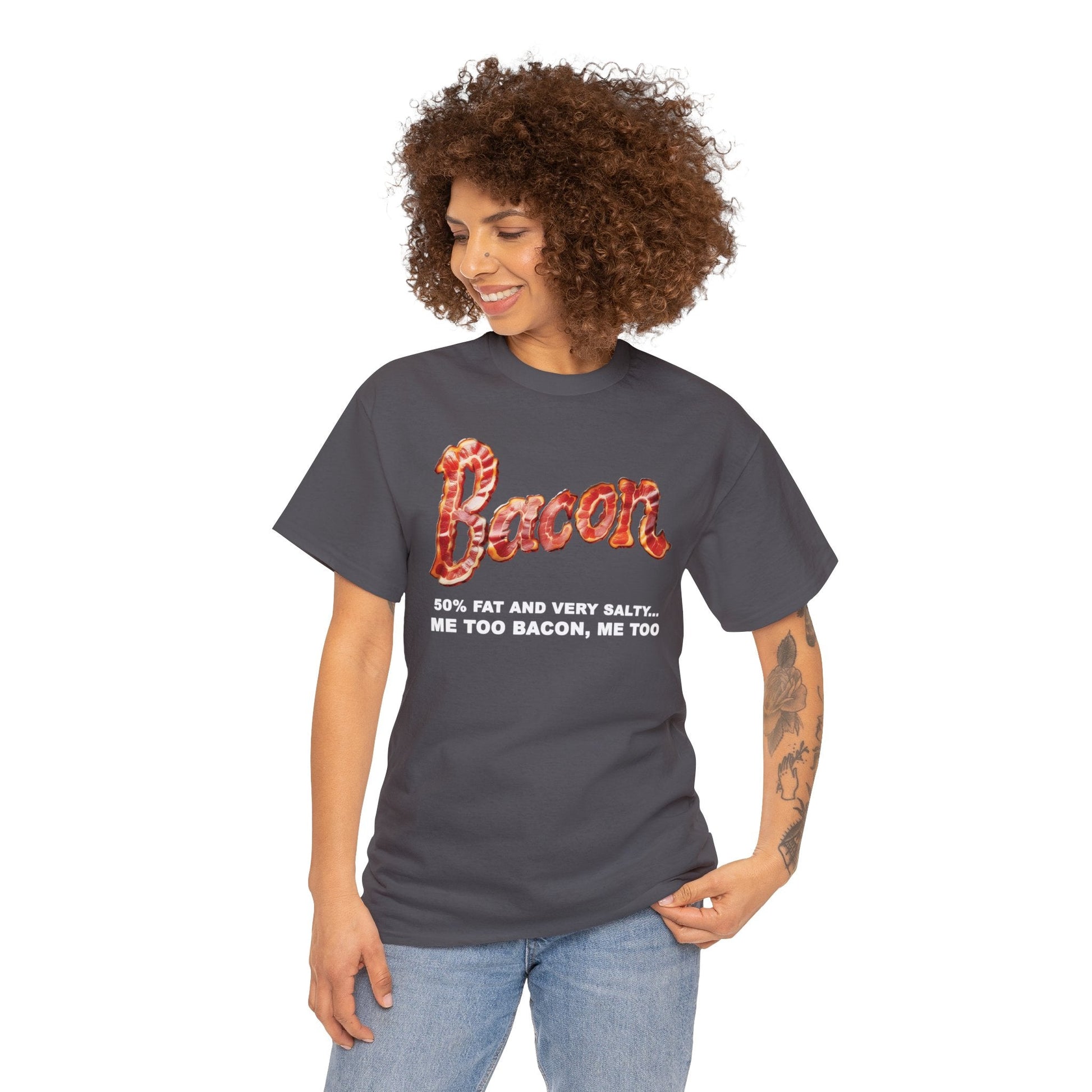 "Me Too Bacon" T-Shirt - Gildan 5000 - Unchained Creation