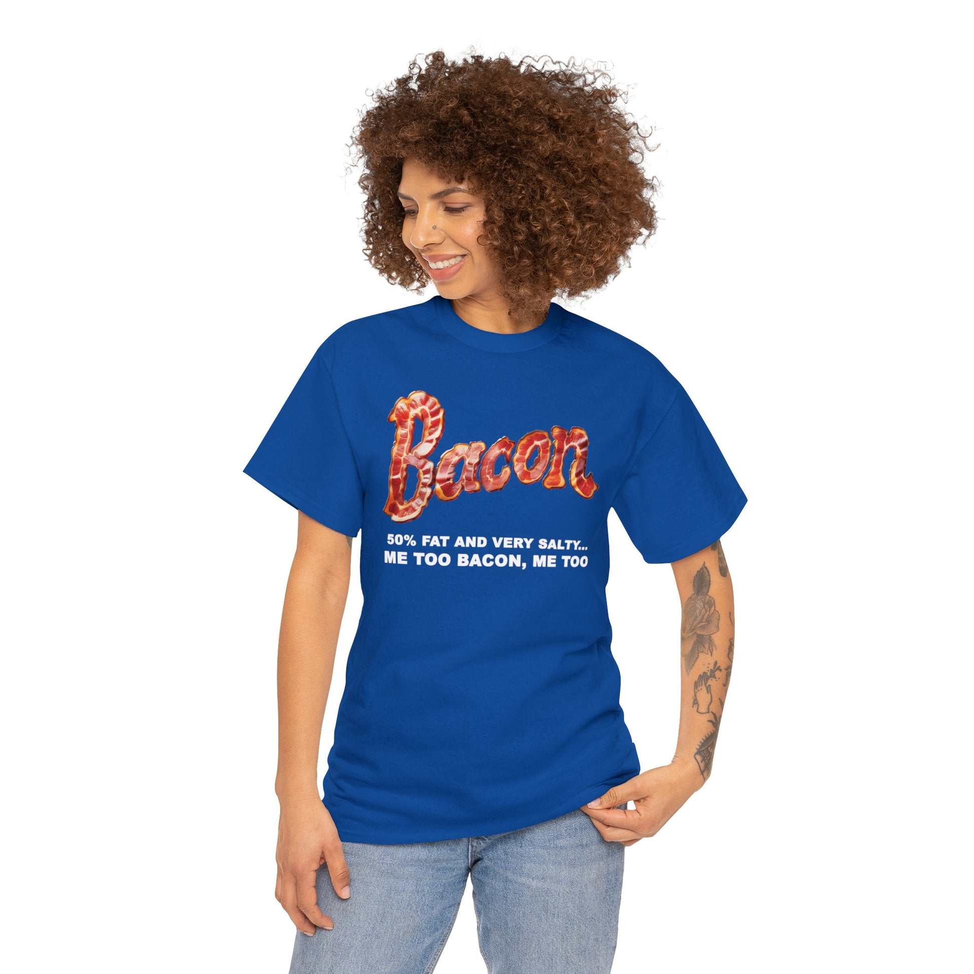 "Me Too Bacon" T-Shirt - Gildan 5000 - Unchained Creation