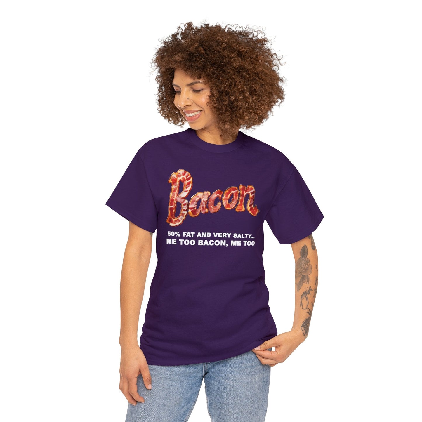 "Me Too Bacon" T-Shirt - Gildan 5000 - Unchained Creation