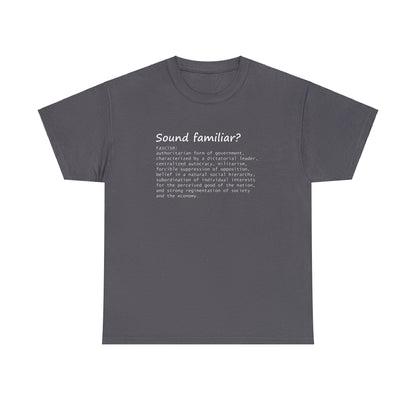 Political Unisex Heavy Cotton Tee - Available up to 5XL - Unchained Creation