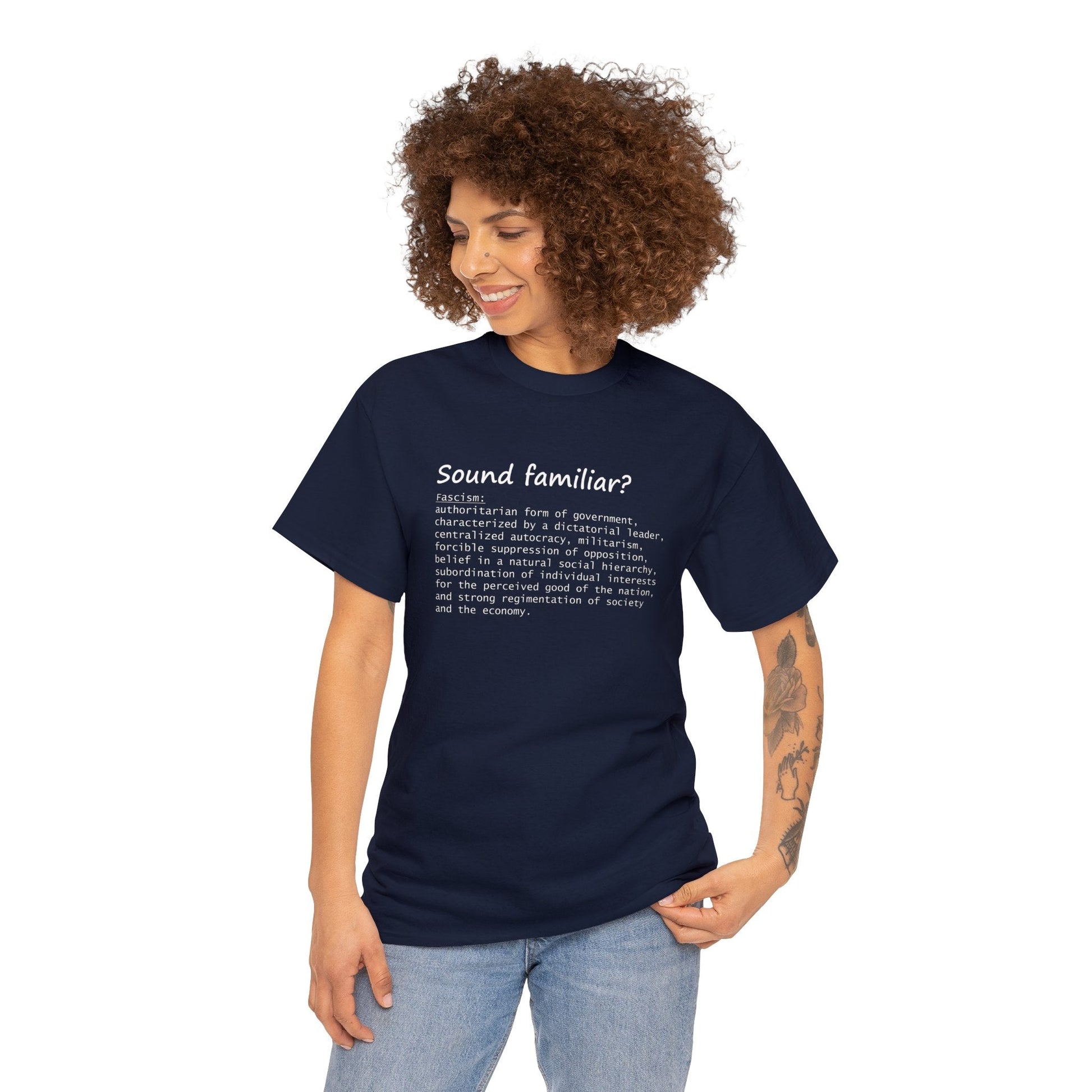 Political Unisex Heavy Cotton Tee - Available up to 5XL - Unchained Creation