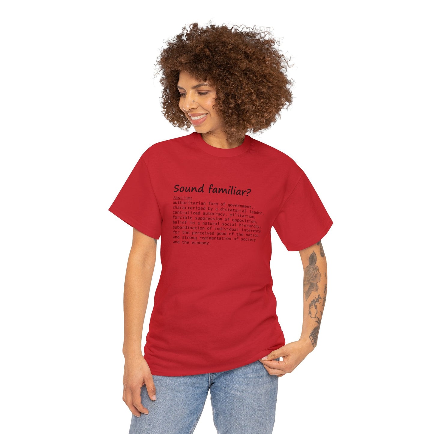 Political Unisex Heavy Cotton Tee - Available up to 5XL - Unchained Creation