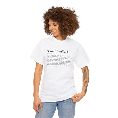 Political Unisex Heavy Cotton Tee - Available up to 5XL - Unchained Creation